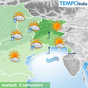 Mappa Giornaliera per la giornata di mercoledì 16 marzo