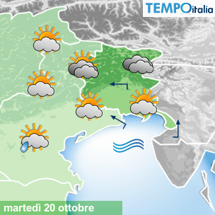Mappa Giornaliera per la giornata di mercoledì 16 marzo