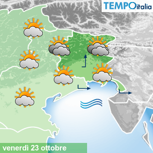 Mappa Giornaliera per la giornata di mercoledì 16 marzo