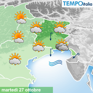 Mappa Giornaliera per la giornata di mercoledì 16 marzo