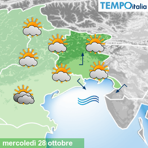 Mappa Giornaliera per la giornata di mercoledì 16 marzo