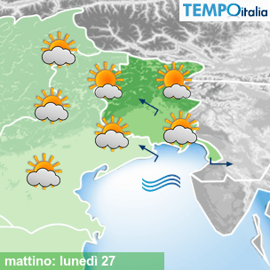 Mappa mattino per la giornata del 2026-07-27