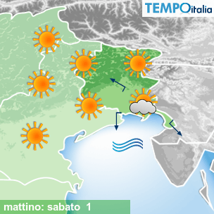 Mappa mattino per la giornata del 2026-08-01