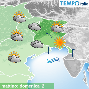 Mappa mattino per la giornata del 2026-08-02