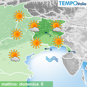 Mappa mattino per la giornata del 2026-09-06