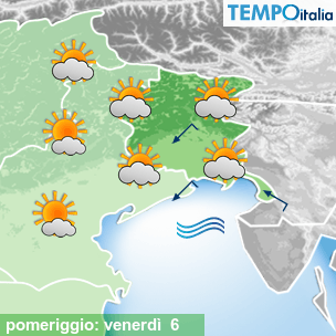 Mappa pomeriggio per la giornata del 2024-12-06