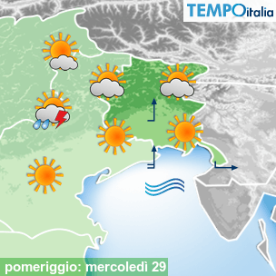 Mappa pomeriggio per la giornata del 2026-07-29