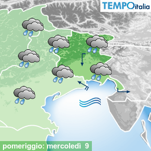 Mappa pomeriggio per la giornata del 2026-09-09