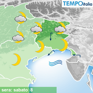 Mappa sera per la giornata del 2026-08-08