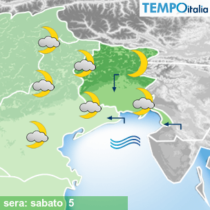Mappa sera per la giornata del 2026-09-05
