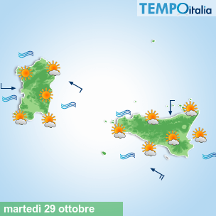 Mappa Giornaliera per la giornata di mercoledì 16 marzo