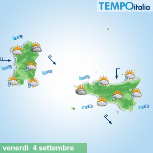 Mappa Giornaliera per la giornata di mercoledì 16 marzo