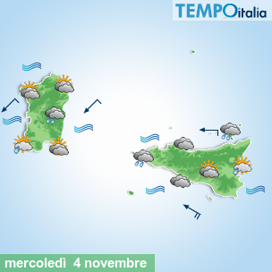 Mappa Giornaliera per la giornata di mercoledì 16 marzo