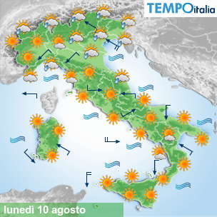 Mappa Giornaliera per la giornata di mercoledì 16 marzo