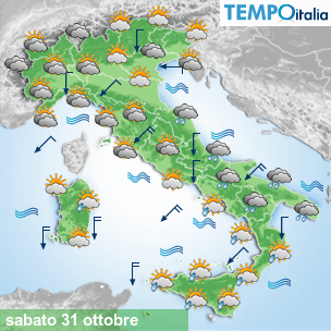 Mappa Giornaliera per la giornata di mercoledì 16 marzo