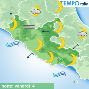Mappa notte per la giornata del 2025-07-04