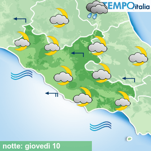 Mappa notte per la giornata del 2026-09-10