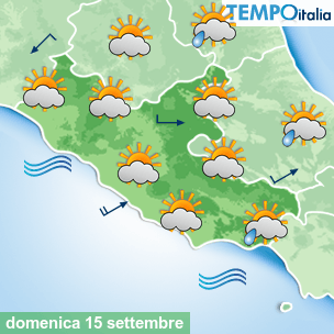 Mappa Giornaliera per la giornata di mercoledì 16 marzo