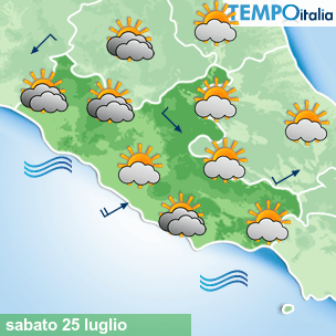 Mappa Giornaliera per la giornata di mercoledì 16 marzo
