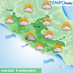 Mappa Giornaliera per la giornata di mercoledì 16 marzo