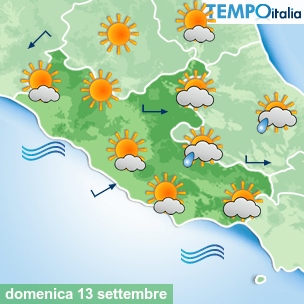 Mappa Giornaliera per la giornata di mercoledì 16 marzo