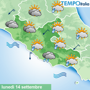 Mappa Giornaliera per la giornata di mercoledì 16 marzo