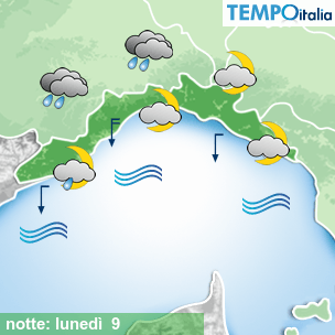 Mappa notte per la giornata del 2026-02-09