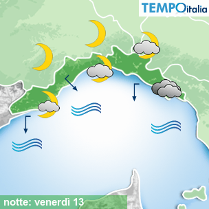 Mappa notte per la giornata del 2026-02-13