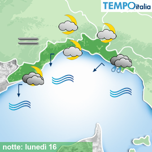 Mappa notte per la giornata del 2026-02-16