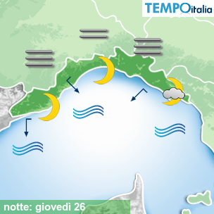 Mappa notte per la giornata del 2026-02-26