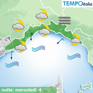 Mappa notte per la giornata del 2026-03-04