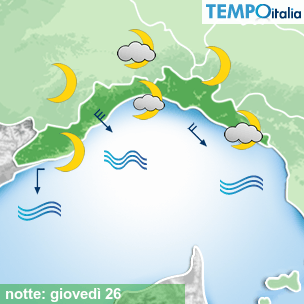 Mappa notte per la giornata del 2026-03-26