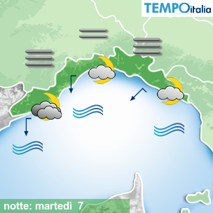 Mappa notte per la giornata del 2026-04-07