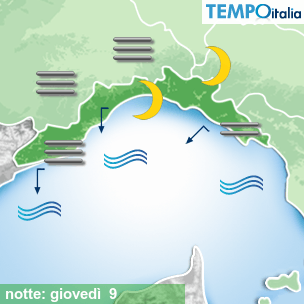 Mappa notte per la giornata del 2026-04-09