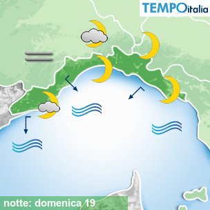 Mappa notte per la giornata del 2026-04-19