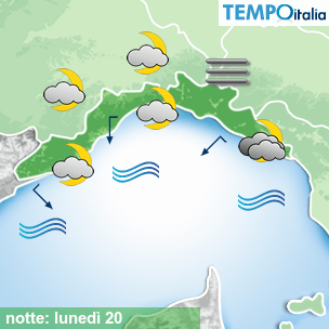 Mappa notte per la giornata del 2026-04-20