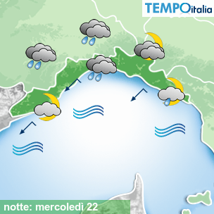 Mappa notte per la giornata del 2026-04-22