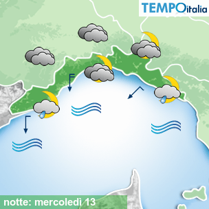 Mappa notte per la giornata del 2026-05-13
