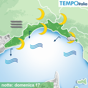 Mappa notte per la giornata del 2026-05-17