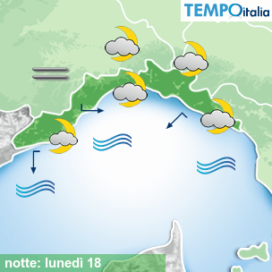 Mappa notte per la giornata del 2026-05-18
