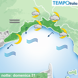 Mappa notte per la giornata del 2026-05-31