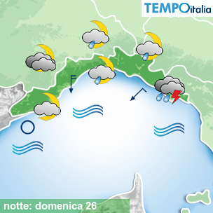 Mappa notte per la giornata del 2026-07-26