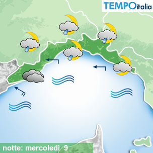 Mappa notte per la giornata del 2026-09-09