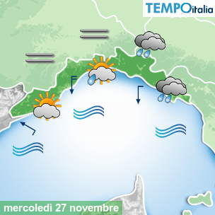 Mappa Giornaliera per la giornata di mercoledì 16 marzo