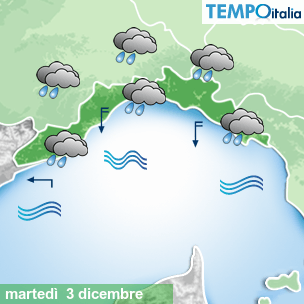 Mappa Giornaliera per la giornata di mercoledì 16 marzo