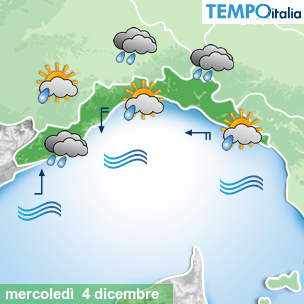 Mappa Giornaliera per la giornata di mercoledì 16 marzo