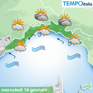 Mappa Giornaliera per la giornata di mercoledì 16 marzo