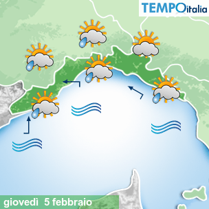 Mappa Giornaliera per la giornata di mercoledì 16 marzo