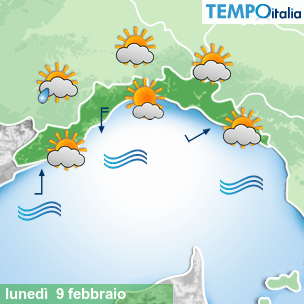 Mappa Giornaliera per la giornata di mercoledì 16 marzo