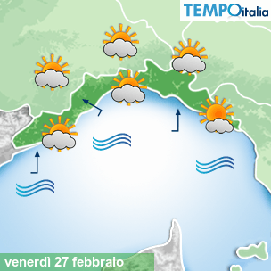 Mappa Giornaliera per la giornata di mercoledì 16 marzo